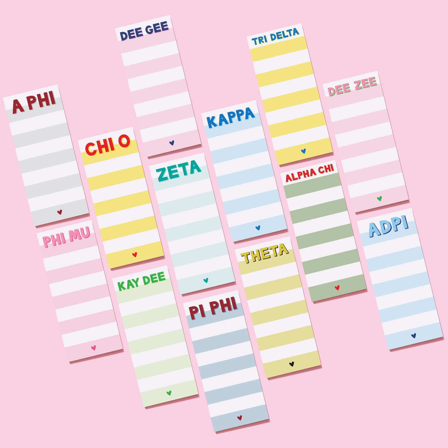Skinny Notepad: Kappa Alpha Theta