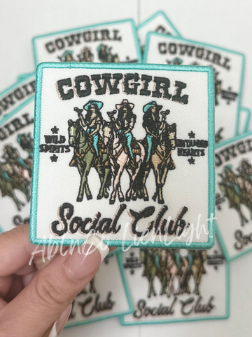 Cowgirl Social Club Patch