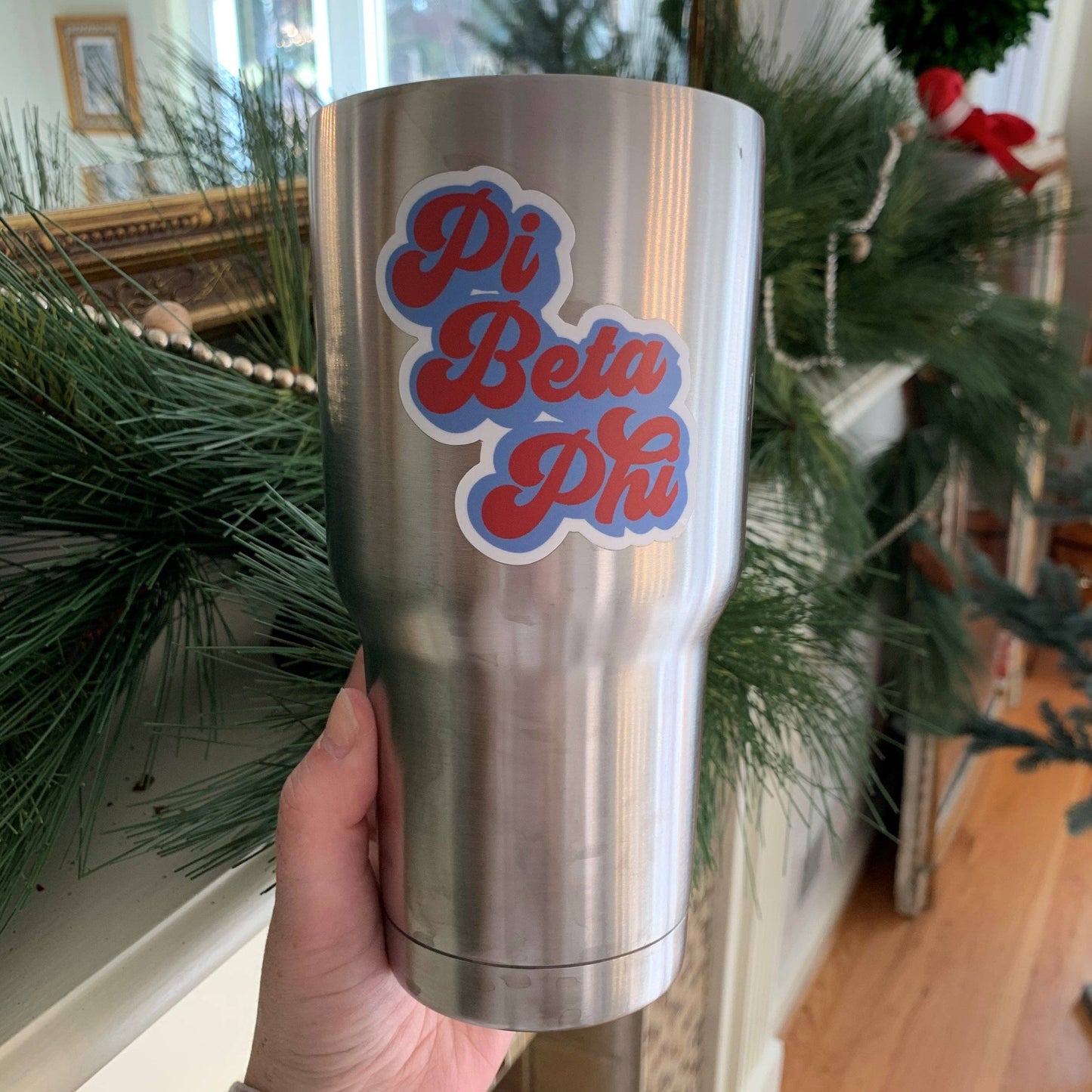 Theta RETRO Decal Sticker