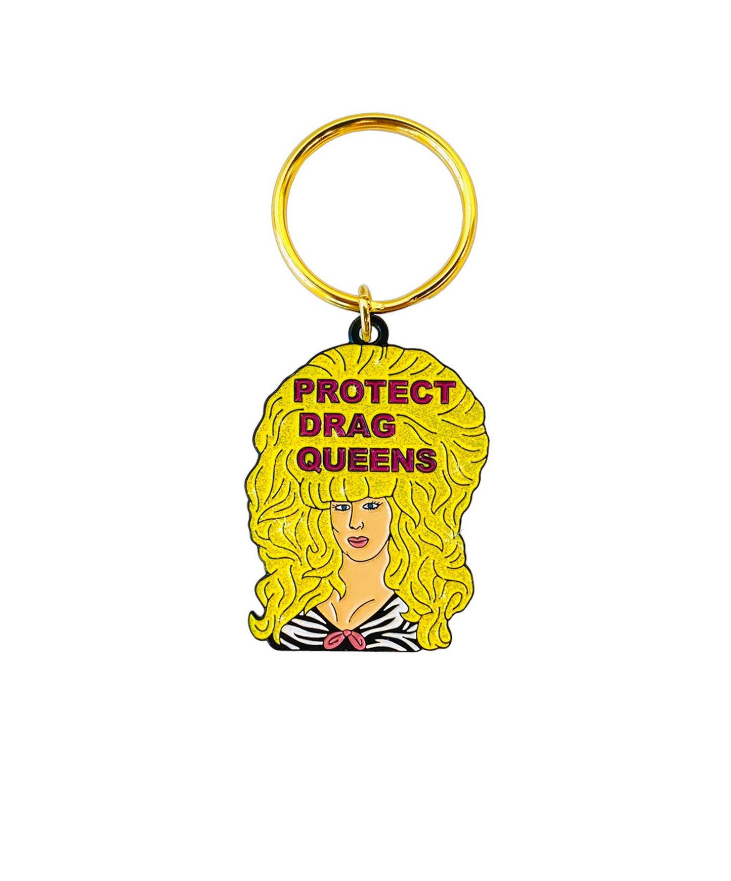Protect Drag Queens Keychain