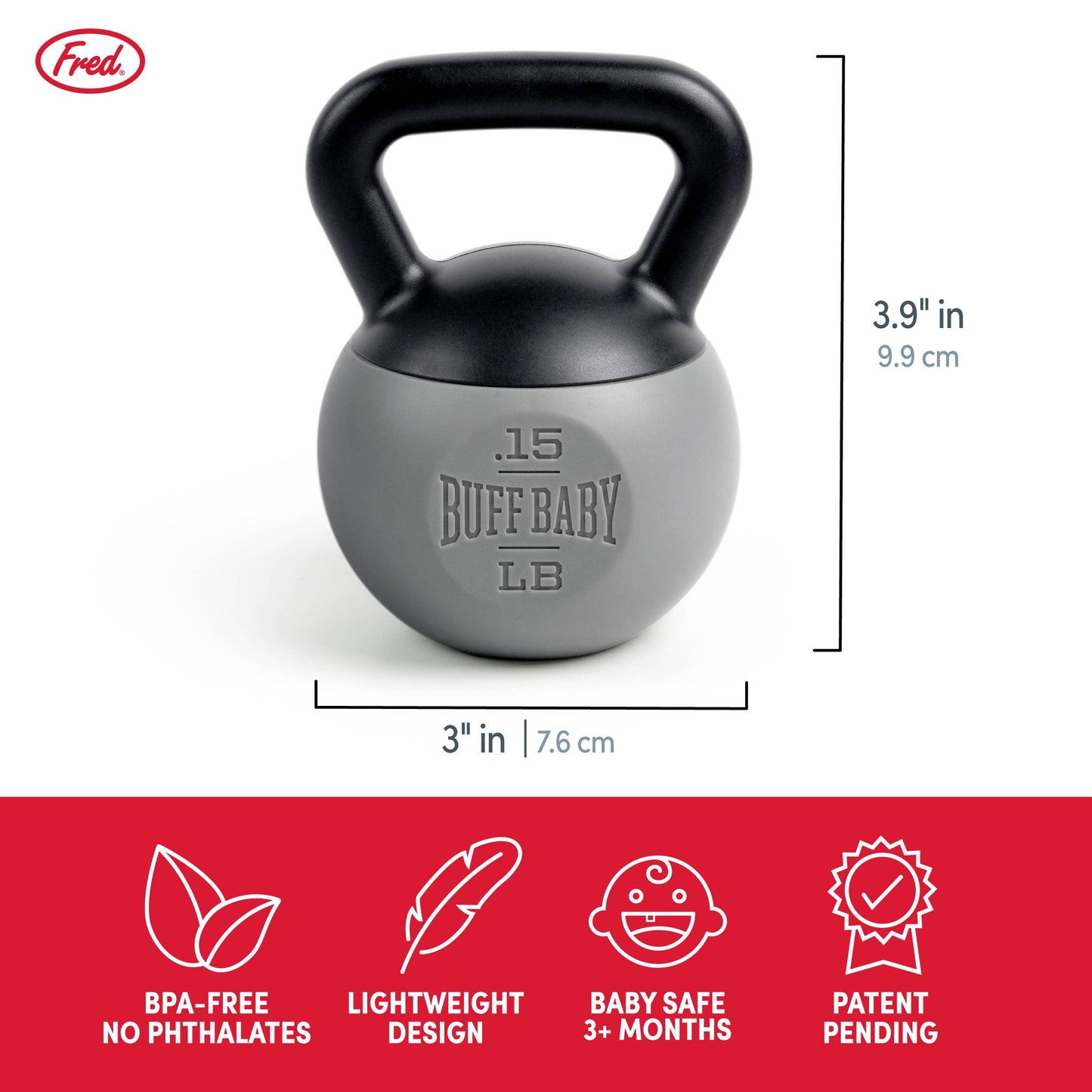 Buff Baby - Kettlebell Rattle