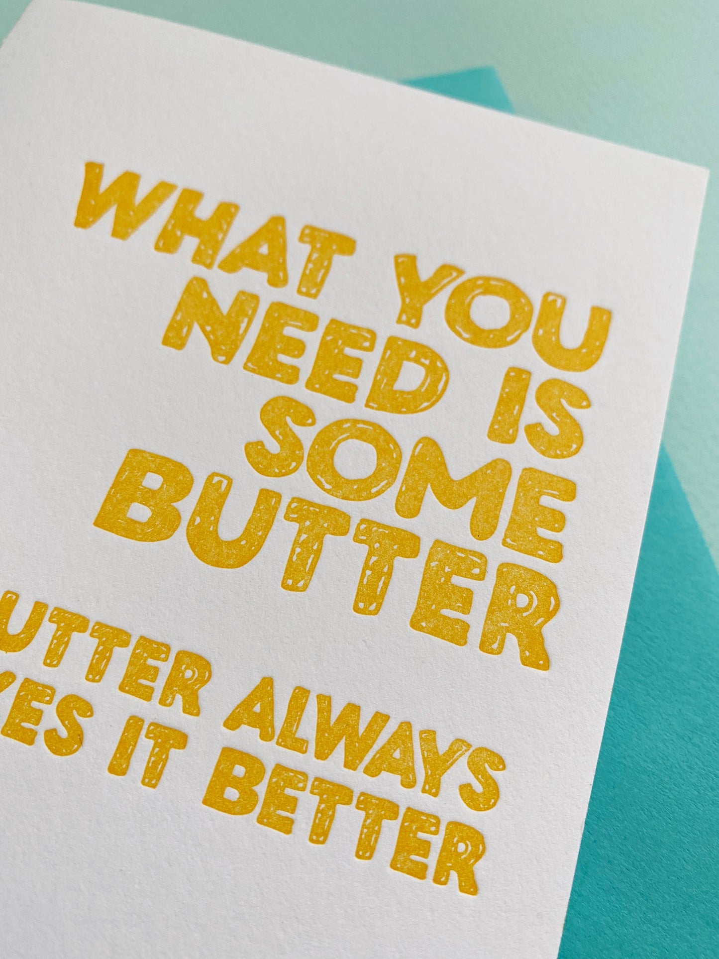 Butter Makes It Better Card