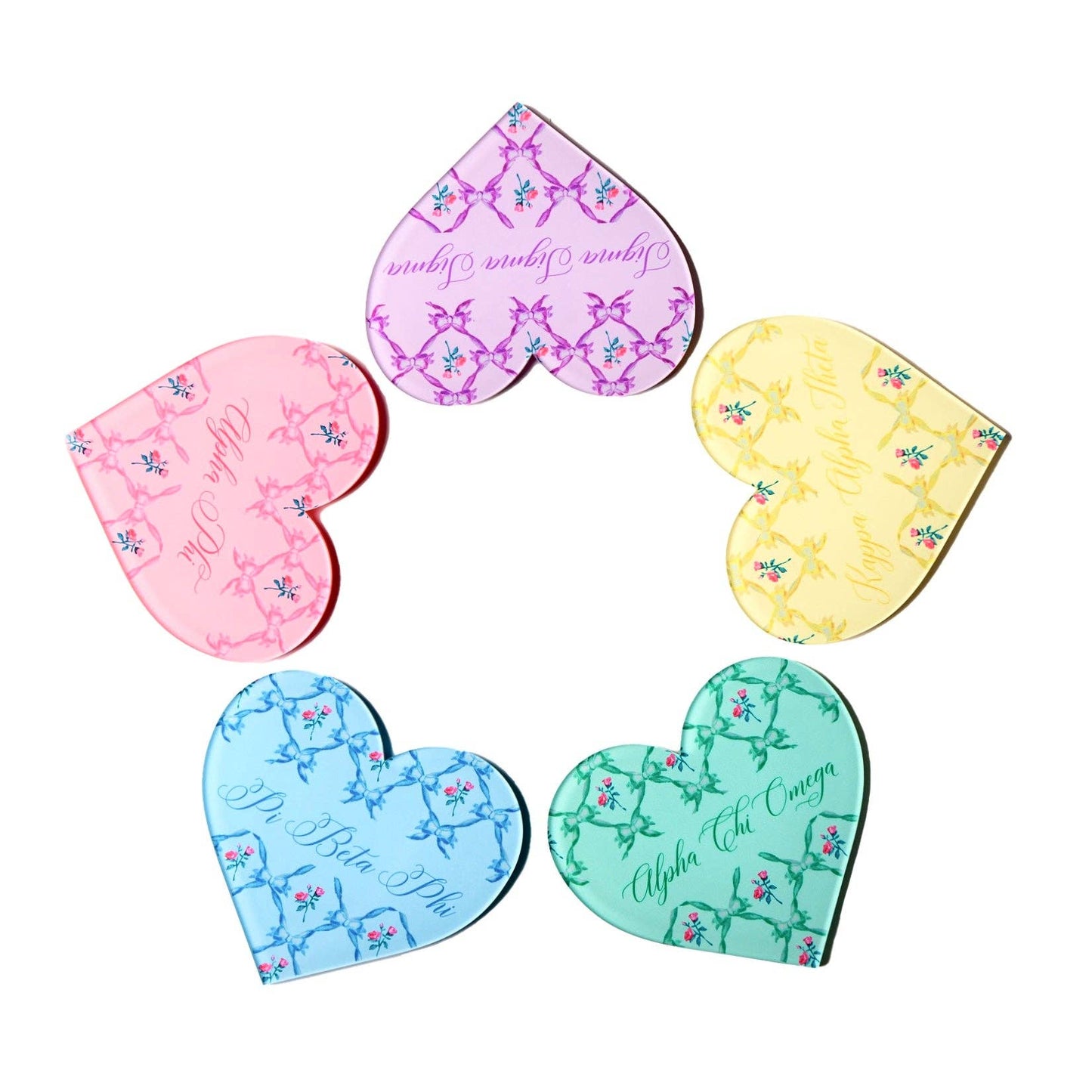 Theta Heart Coaster