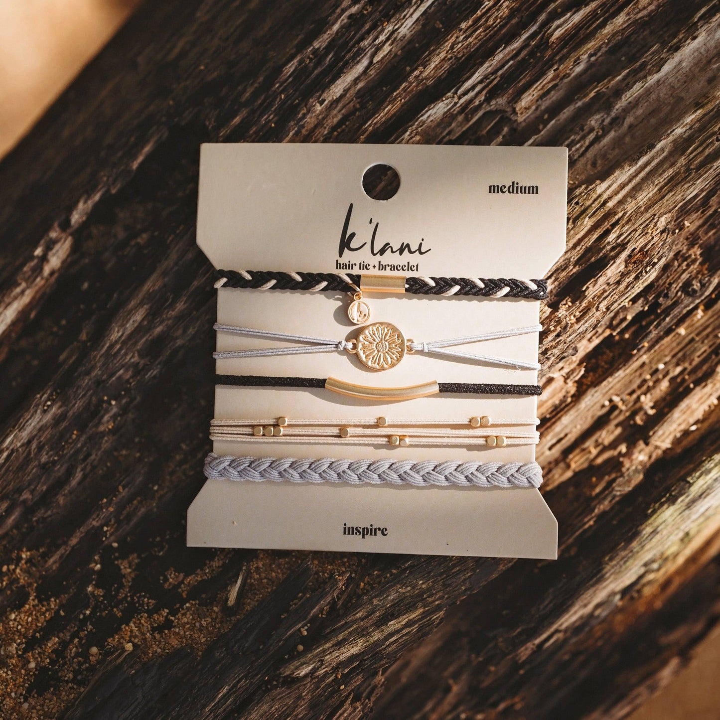 K'Lani hair tie bracelets - Inspire