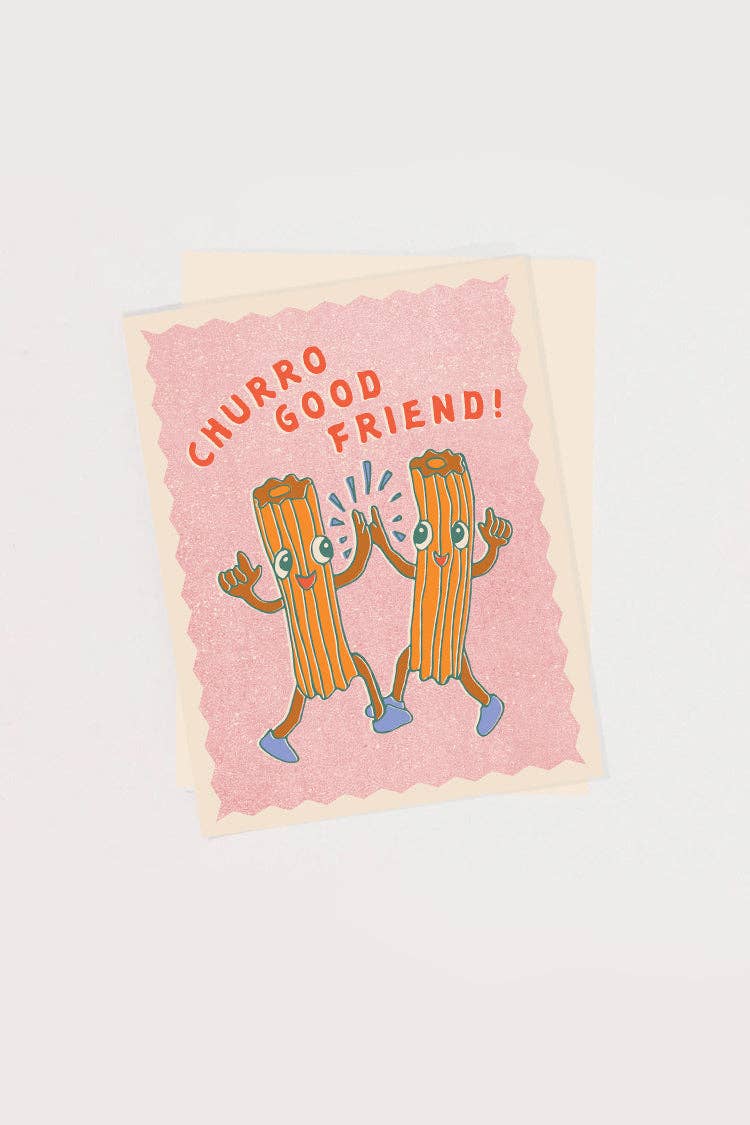 Greeting Card - CHURRO FRIEND - Blank Inside