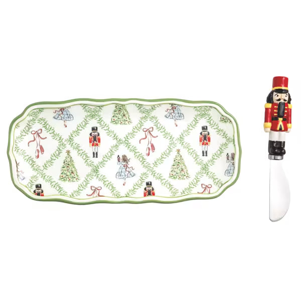 Lattice Nutcracker Everything Dish Set