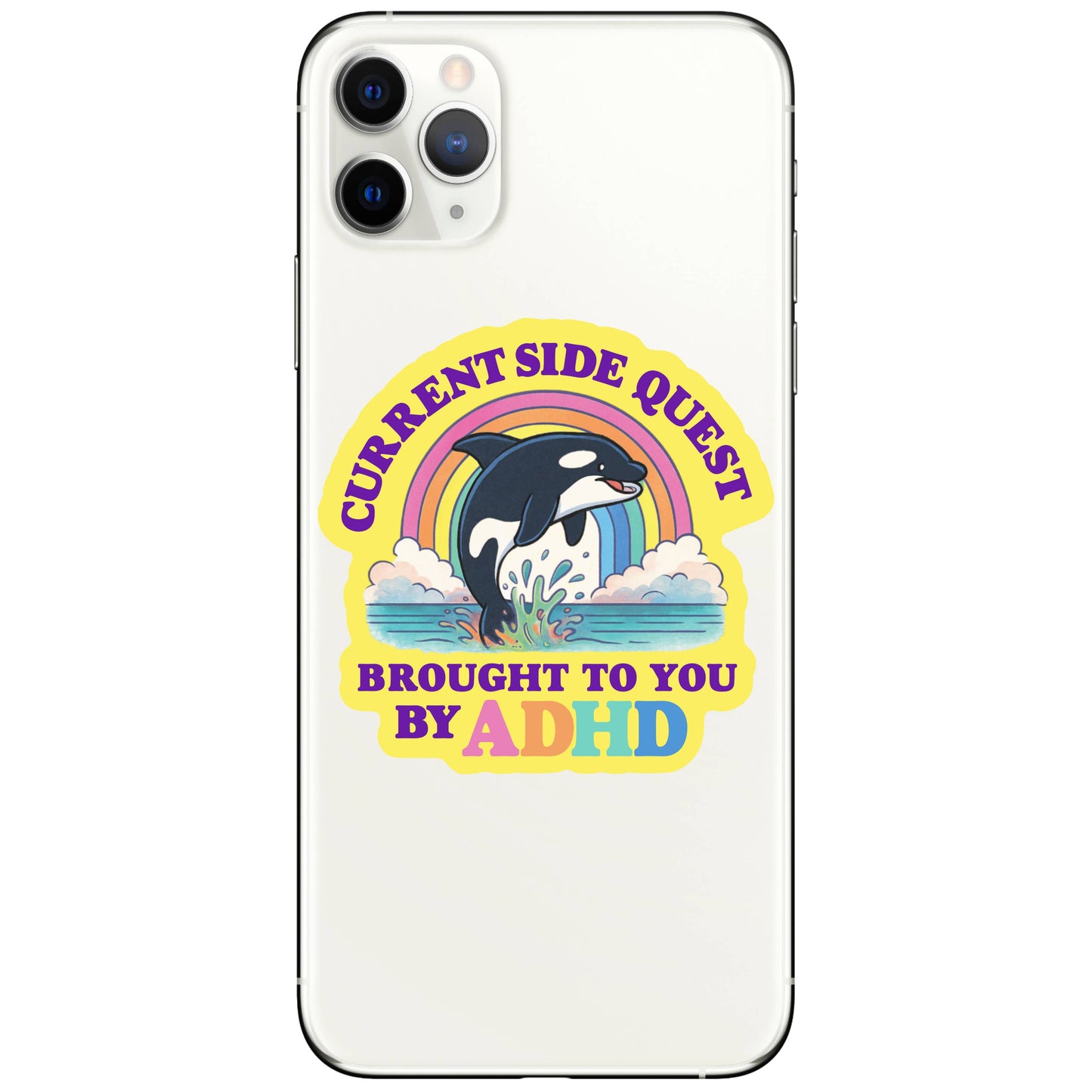 ADHD Side Quest Sticker