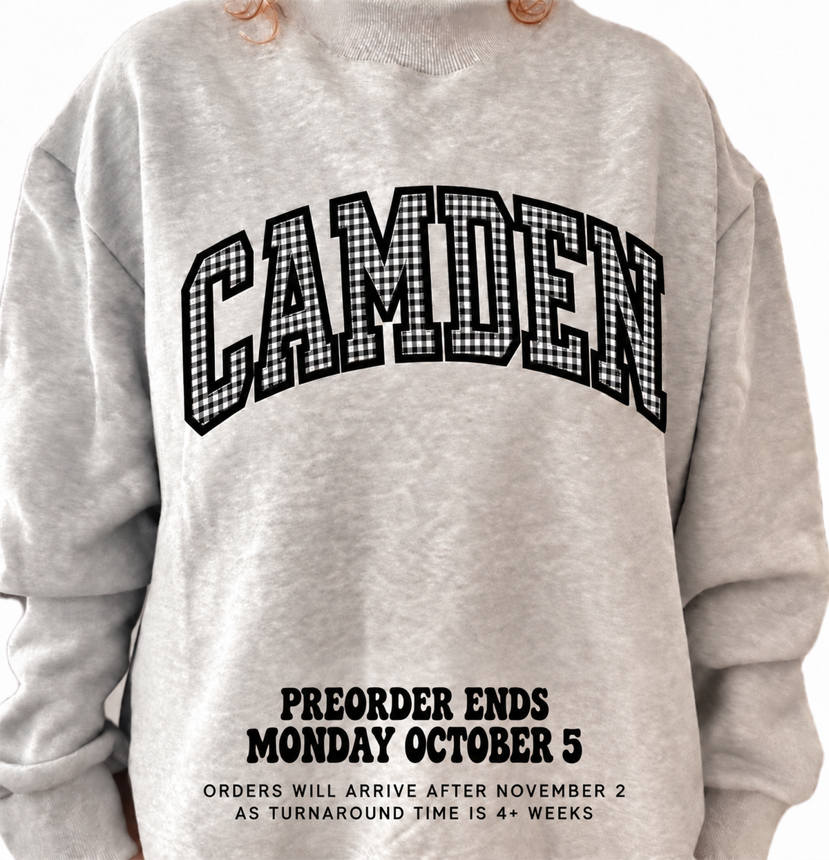** Preorder** CAMDEN Mockneck - closes 10/5