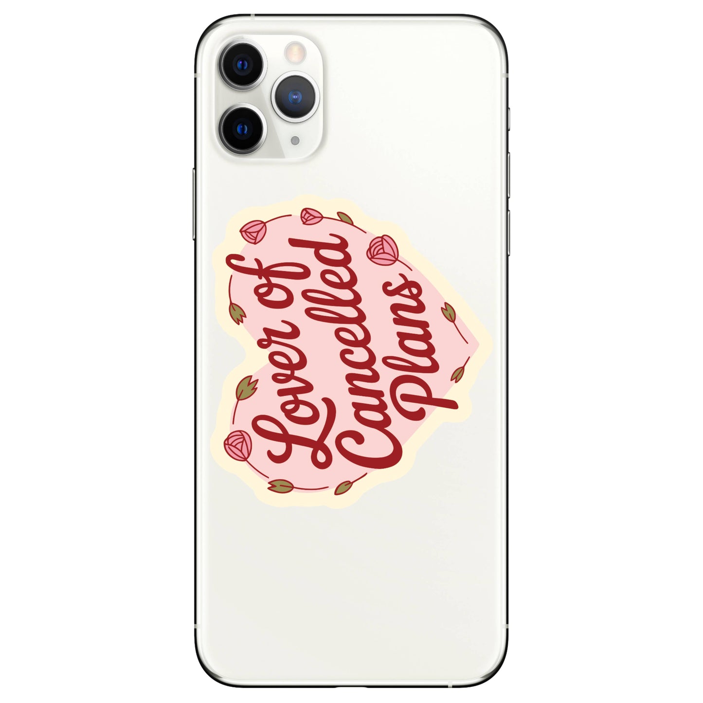 Lover of Cancelled Plans Sticker