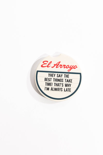 El Arroyo - Car Coaster Set - Always Late