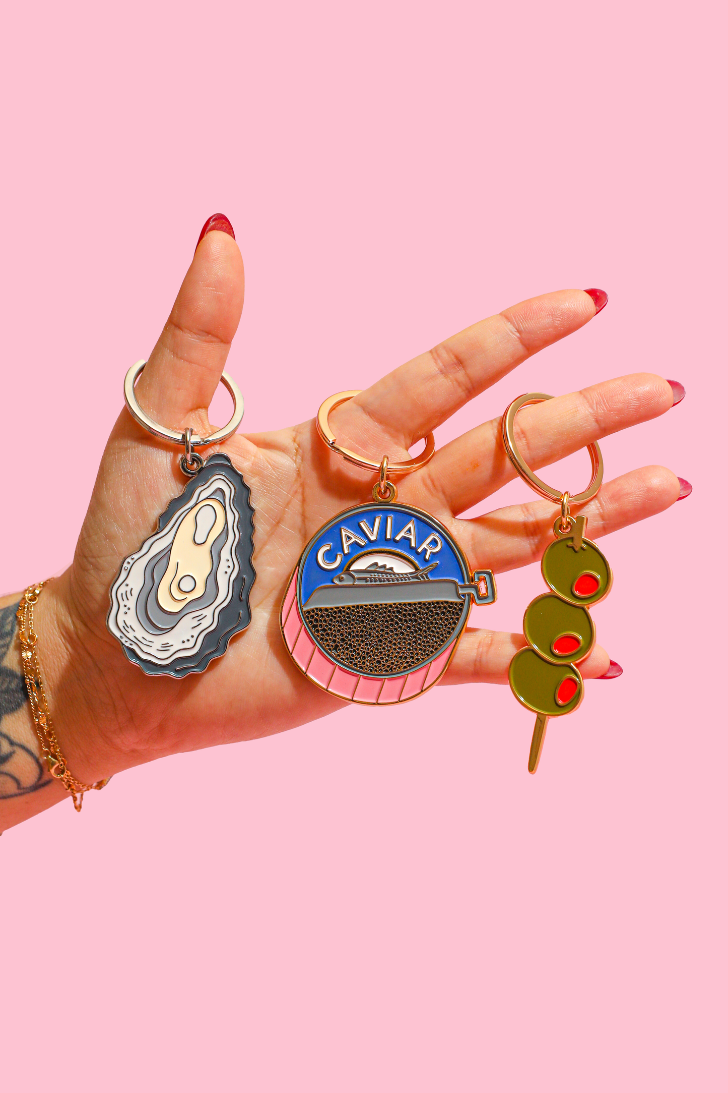 Caviar Keychain