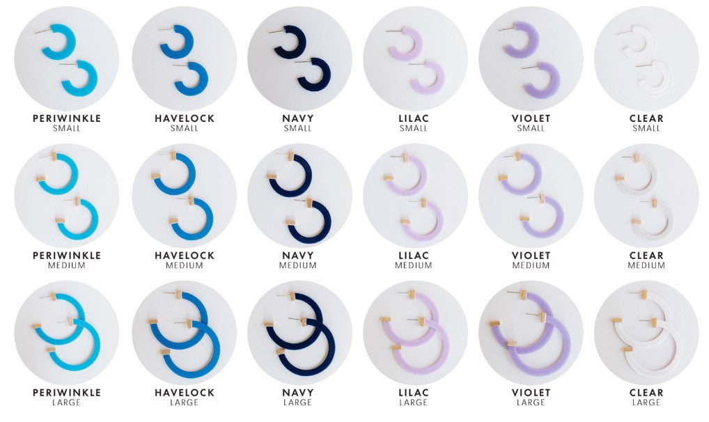 Medium Classic Acrylic Hoop