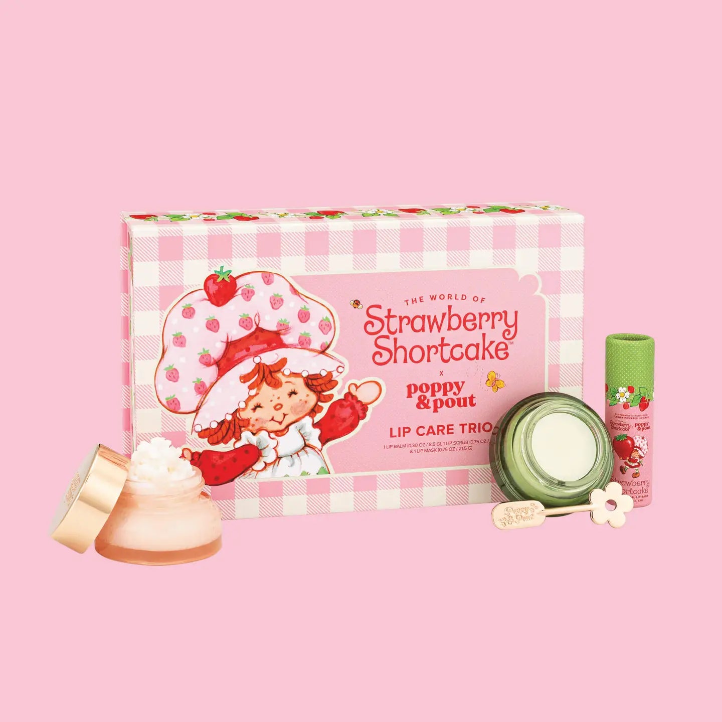 Lip Care Trio - Strawberry Shortcake