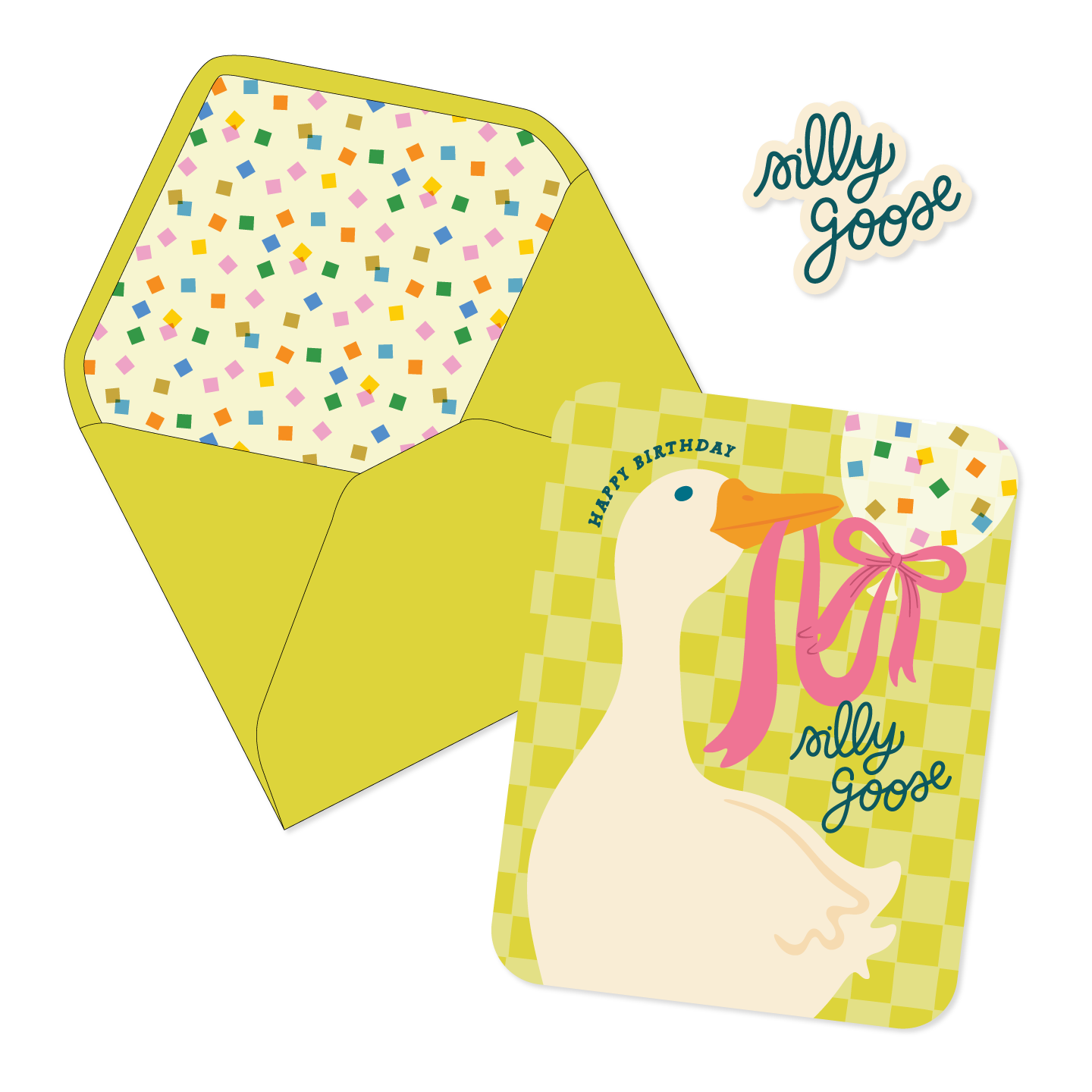 HBD Silly Goose Card