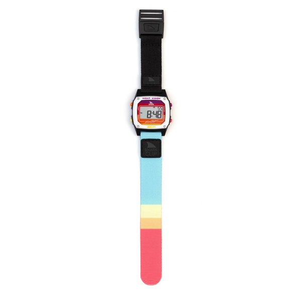 Shark Watch Clip - Rainbow Licorice