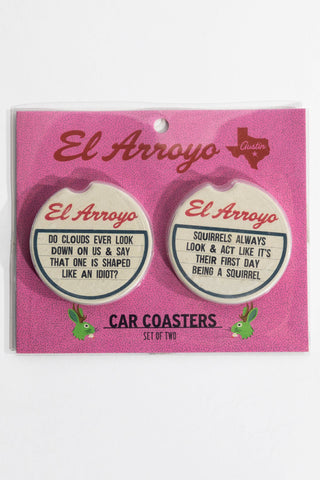 El Arroyo - Car Coaster Set - Being A Squirrel