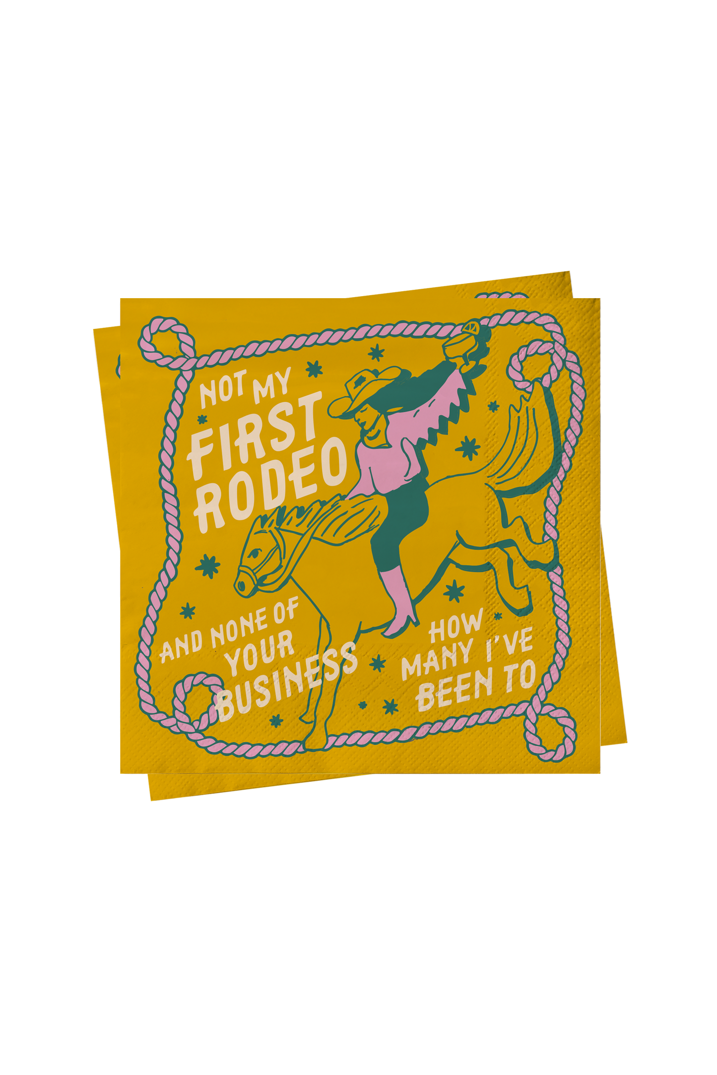 Cocktail Napkins (Set of 25) - First Rodeo
