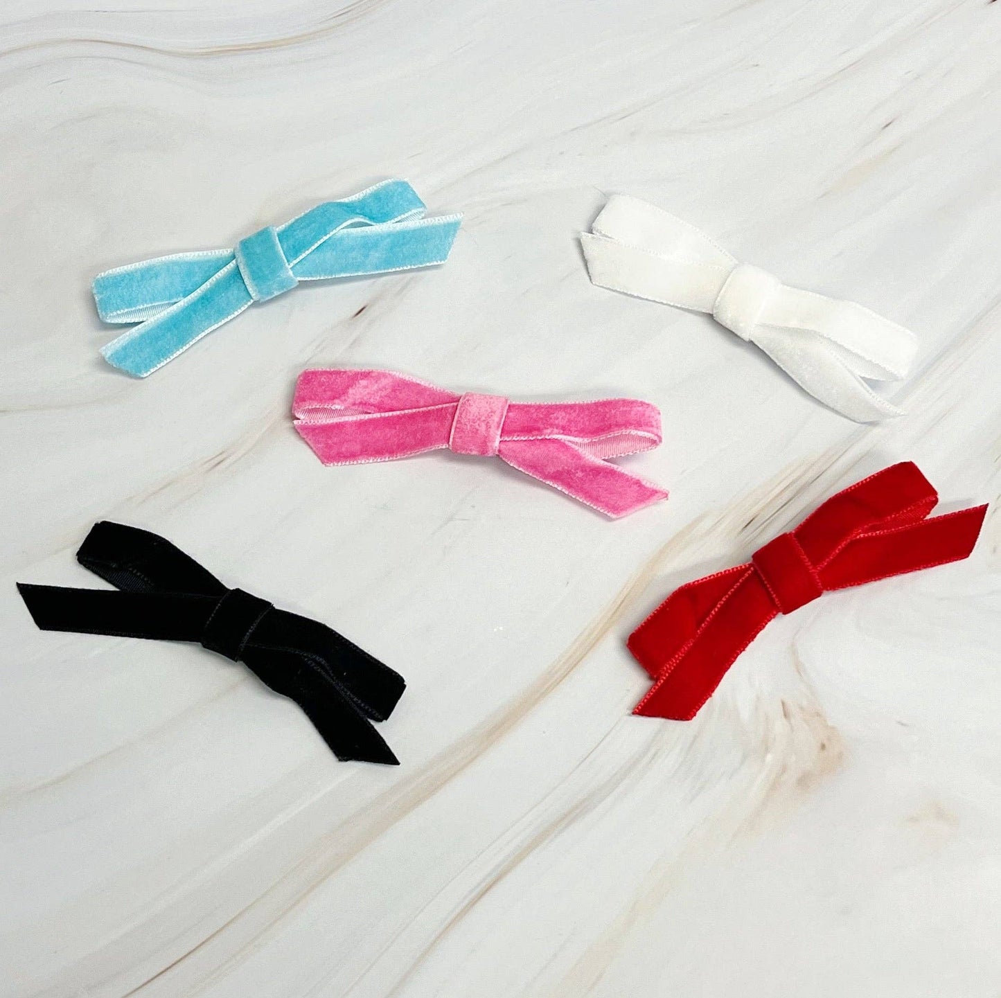 Velvet Bow Hair Clip