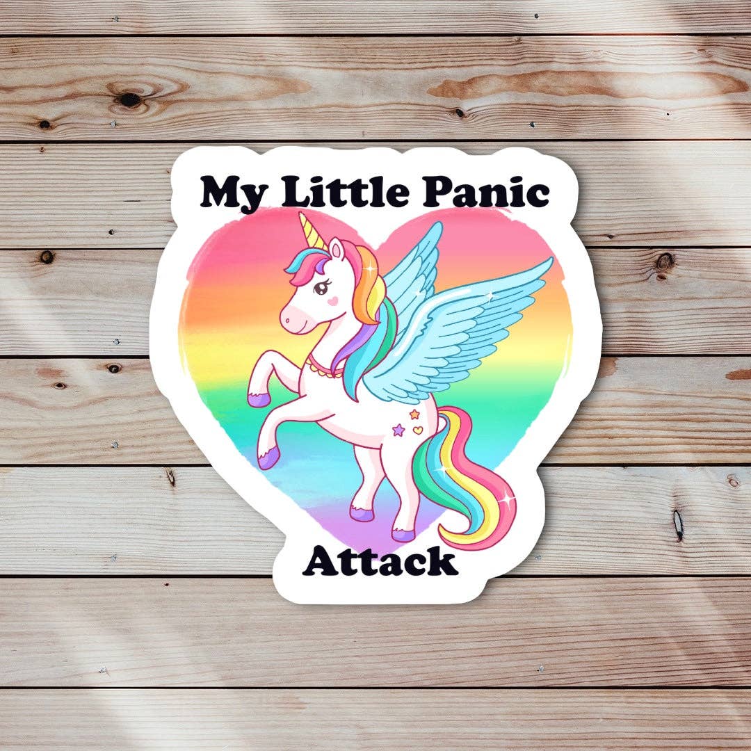 My Little Panic Attack Sticker