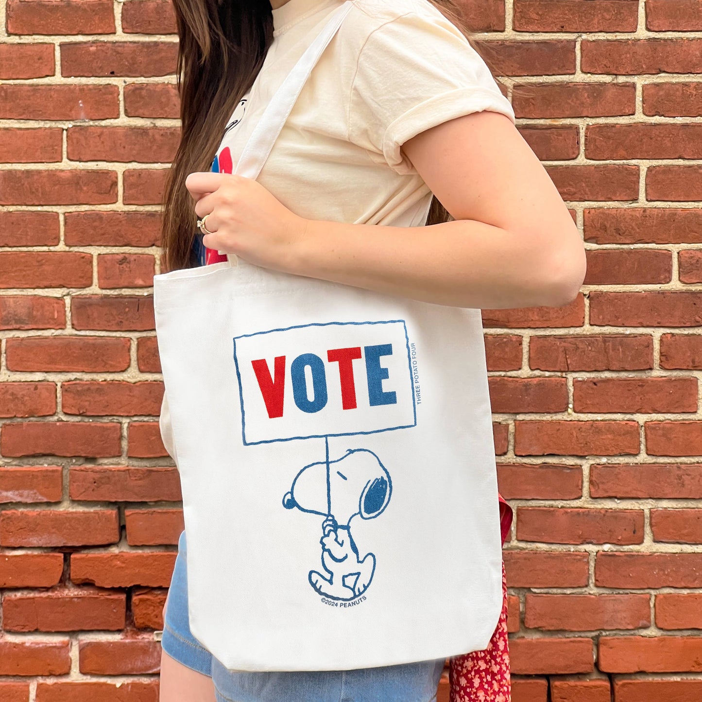 Snoopy Vote Tote Bag