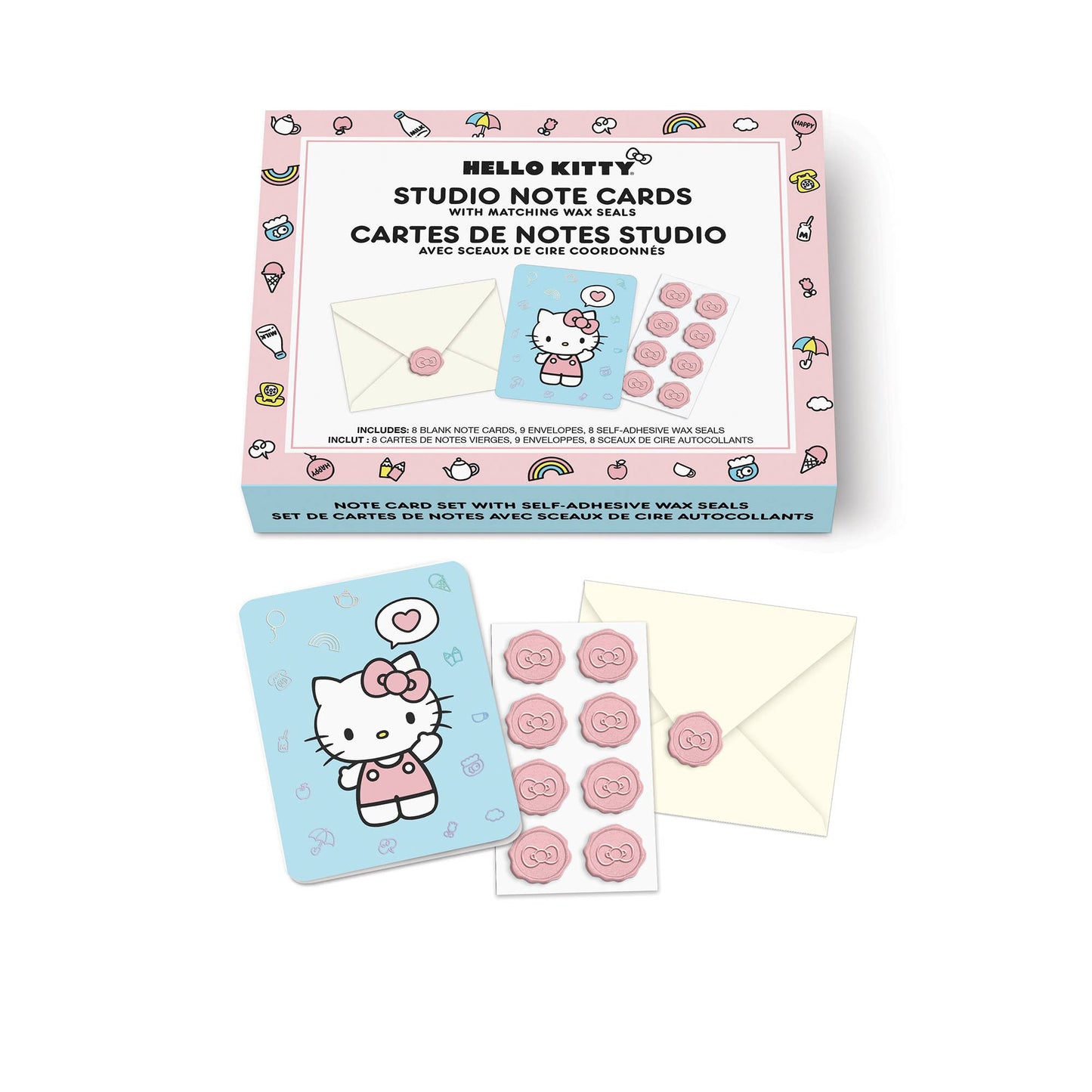 Hello Kitty Classic Pink Studio Note Cards