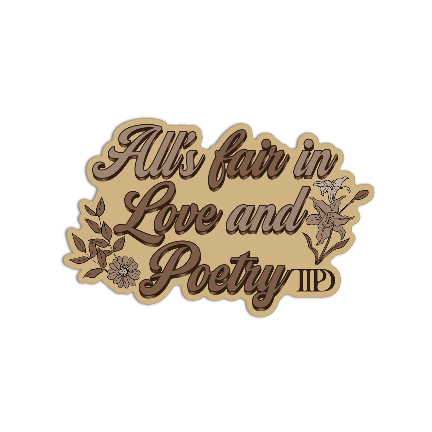 All's Fair In Love TTPD Taylor Swift Sticker