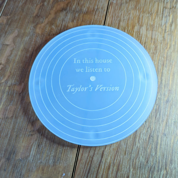 Taylor Swift Albums Acrylic Coasters