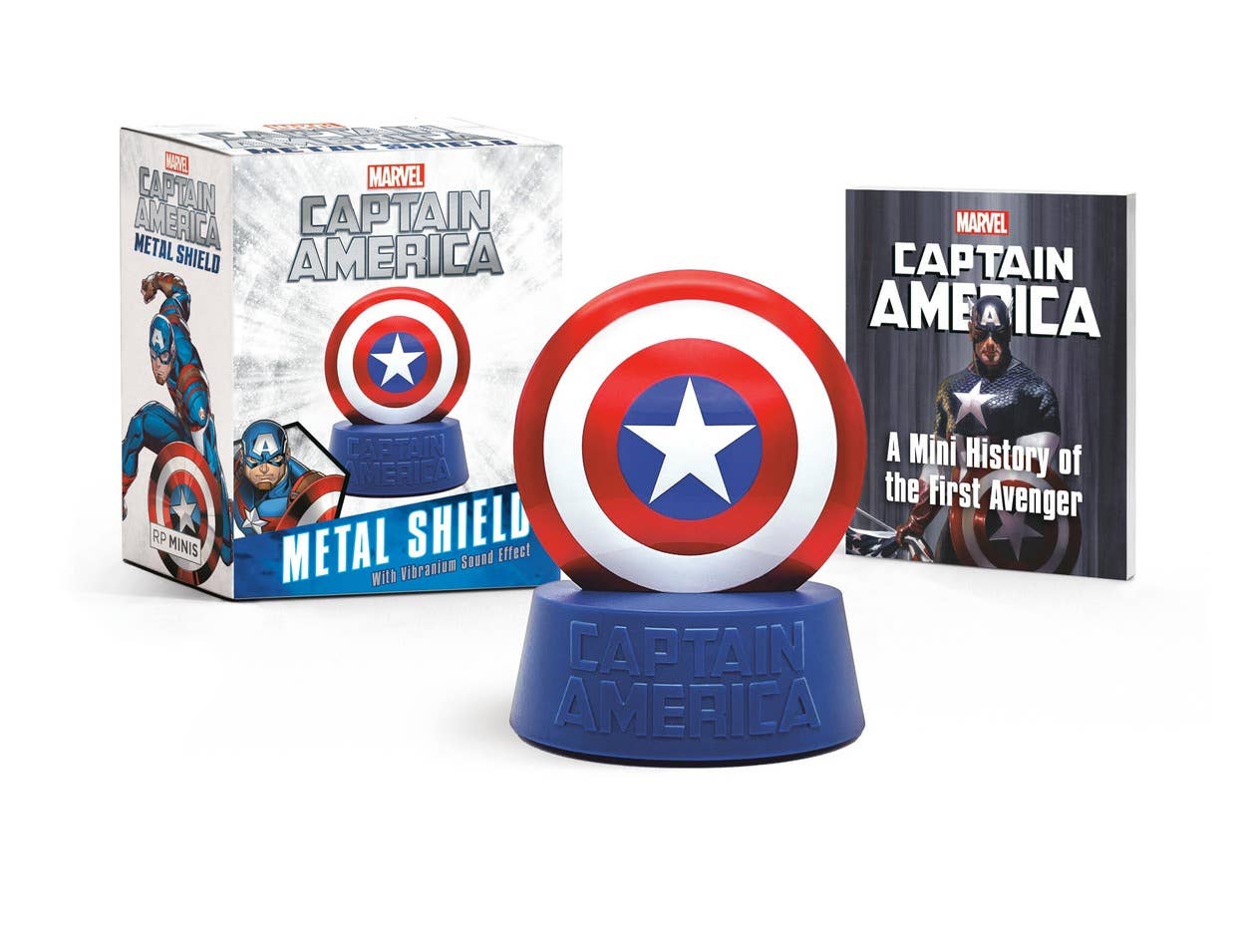 Marvel Captain America Metal Shield With Sound Effect