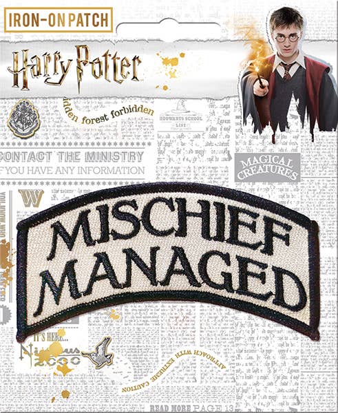Ata-Boy - Harry Potter Mischief Managed Patches