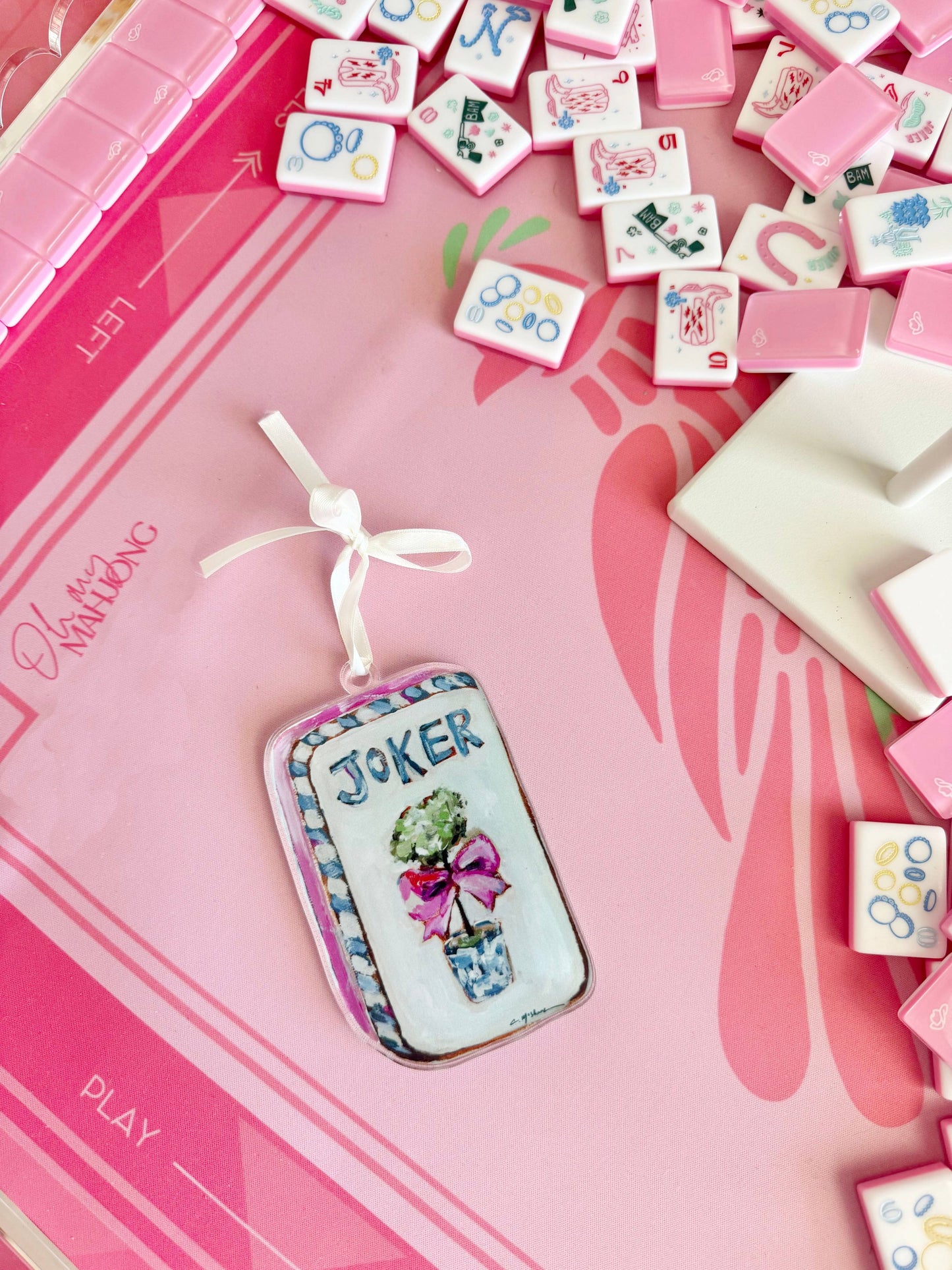Mahjong Chic Ornament