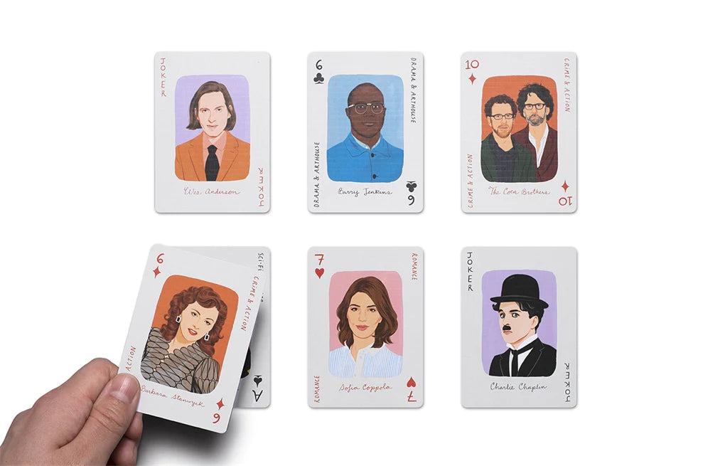 Movies Genius Playing Cards