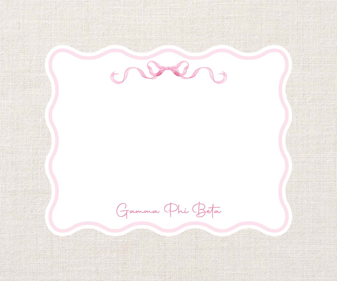 GPhi Coquette Notecards