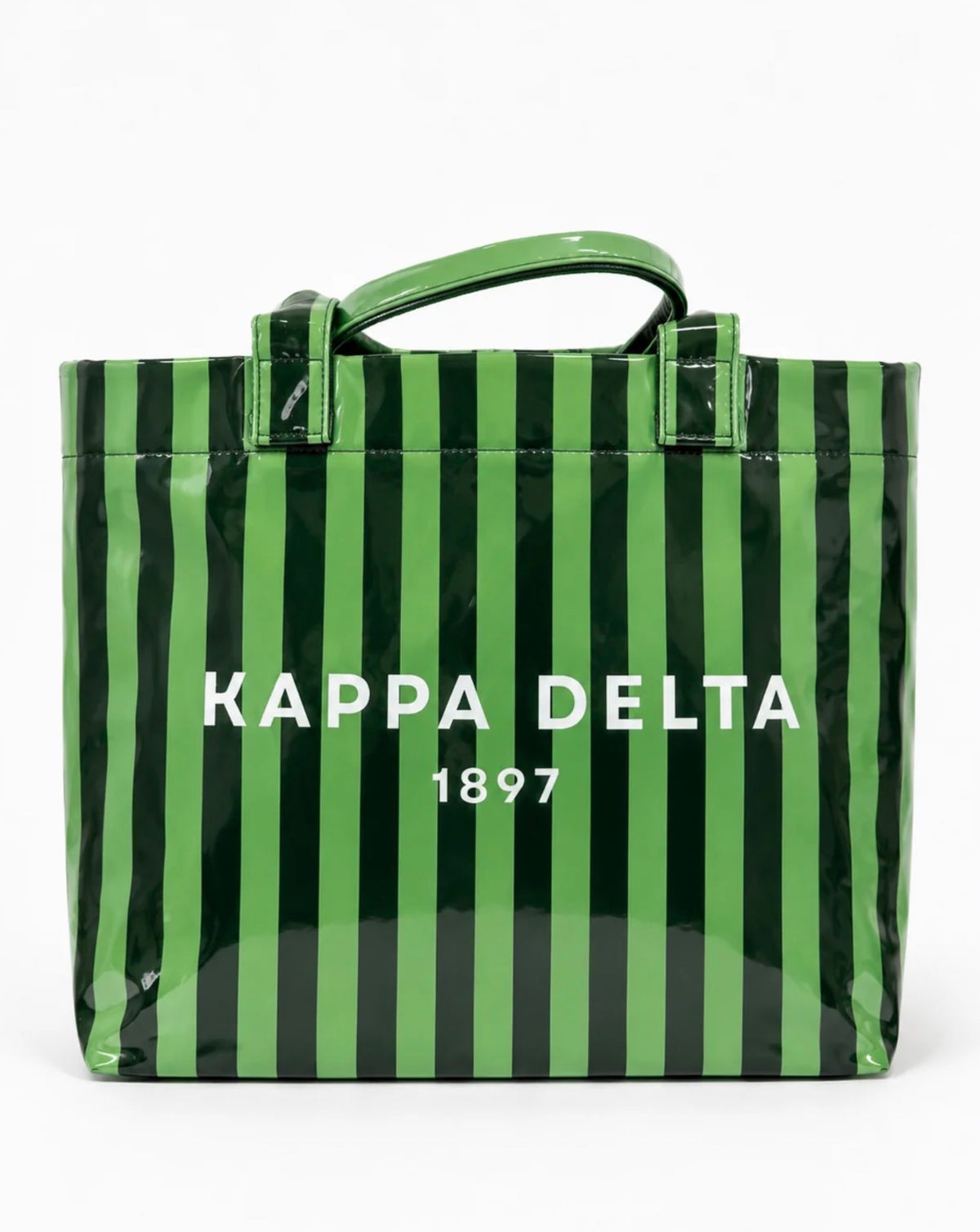 KD Striped Tote Bag