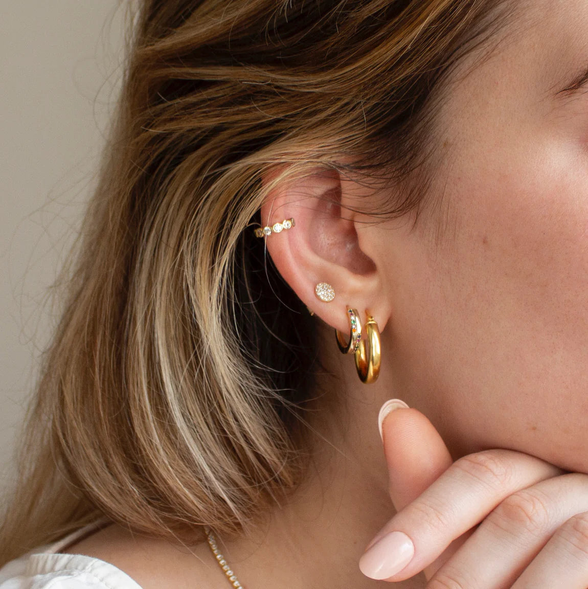 Emmeline Ear Cuff in Gold