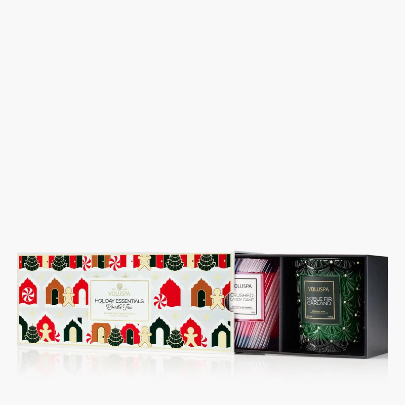 Holiday Essentials Alpine Candle Trio