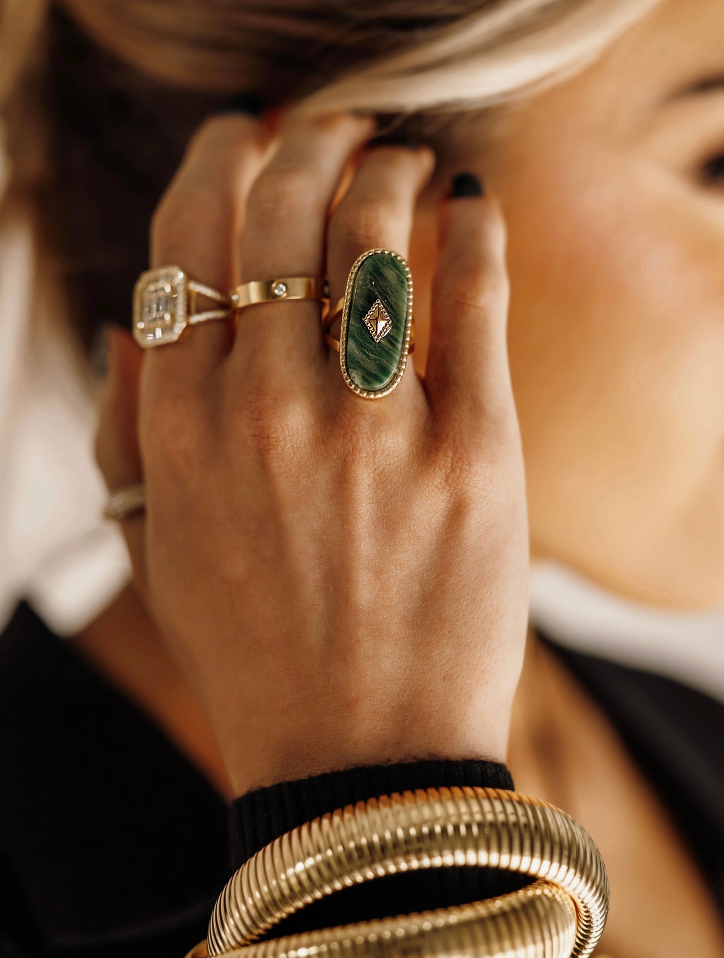 Ellie Ring - Emerald