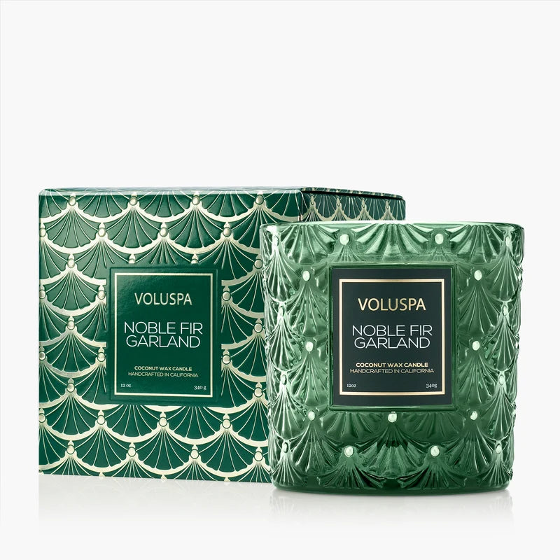 Noble Fir Garland Classic Candle - 12oz