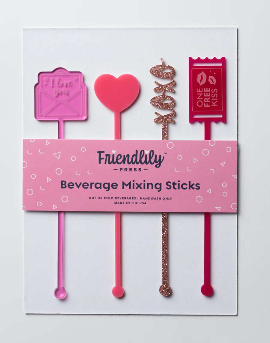 Valentine's Day Drink Stirrers