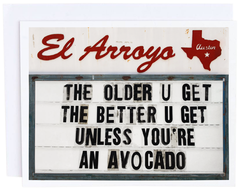 El Arroyo - Avocado Card