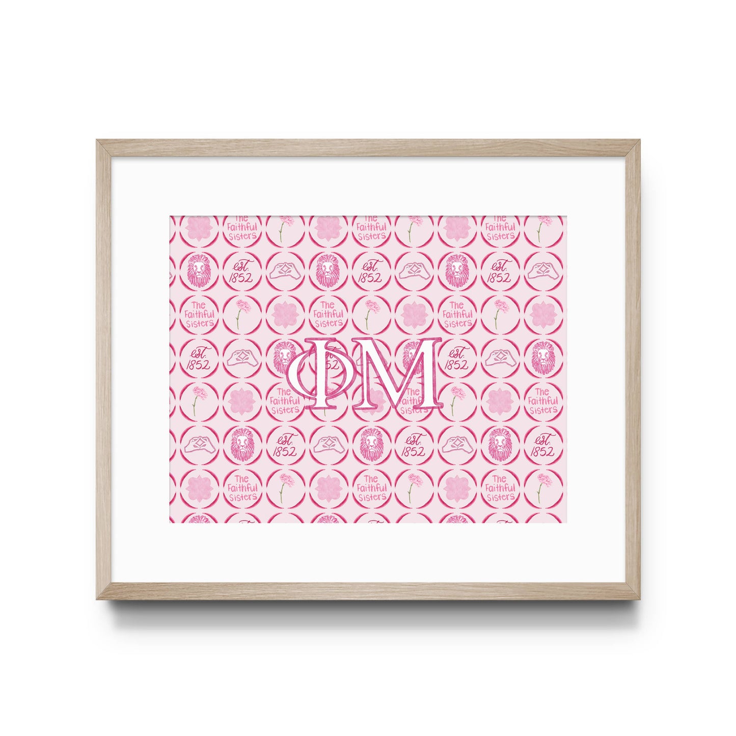 Phi Mu Omega Print: 5x7