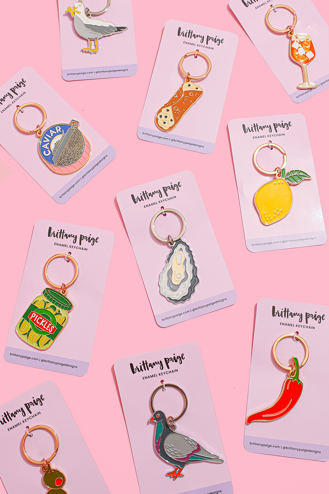 Pickle Jar Keychain