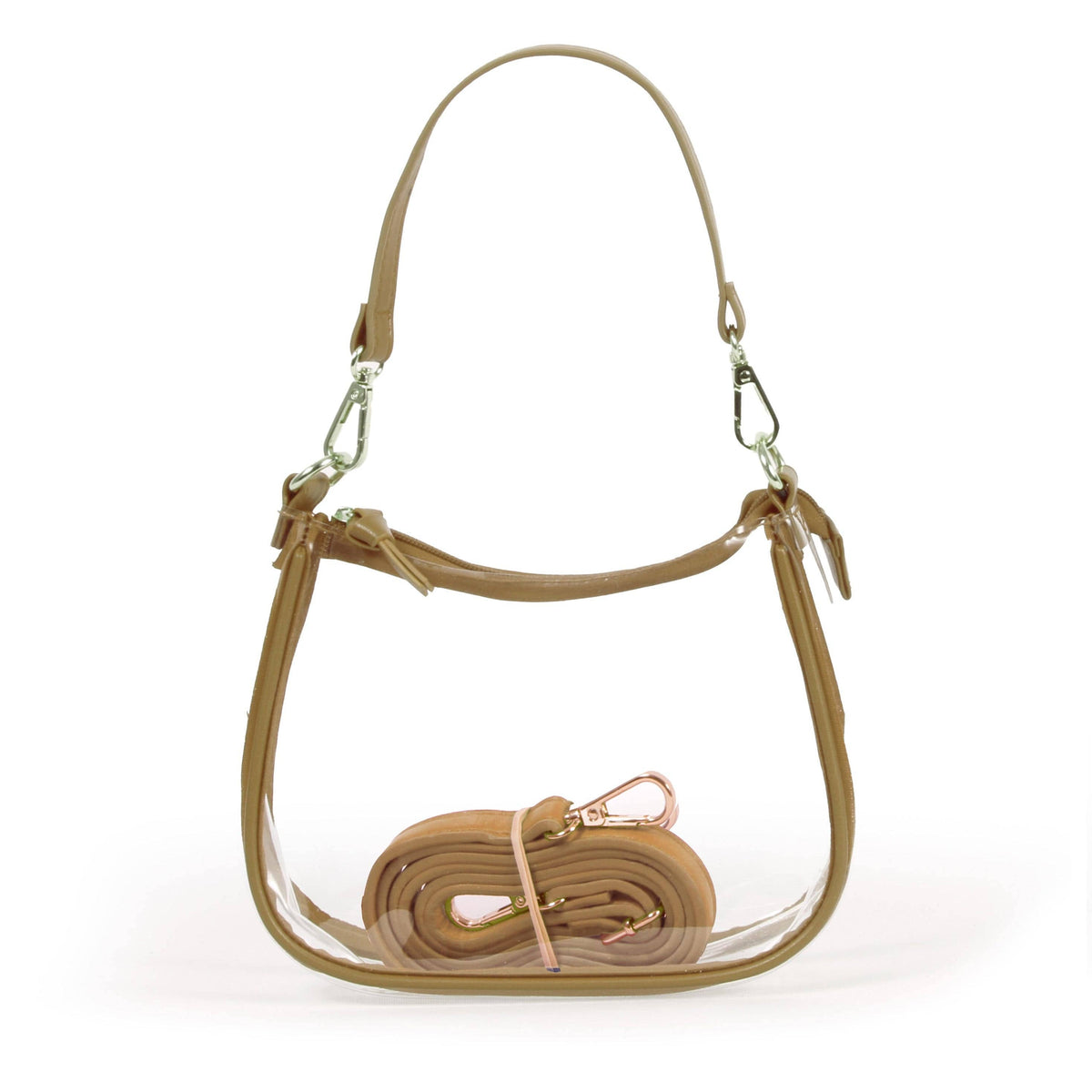 The Clara Clear Purse - Gold
