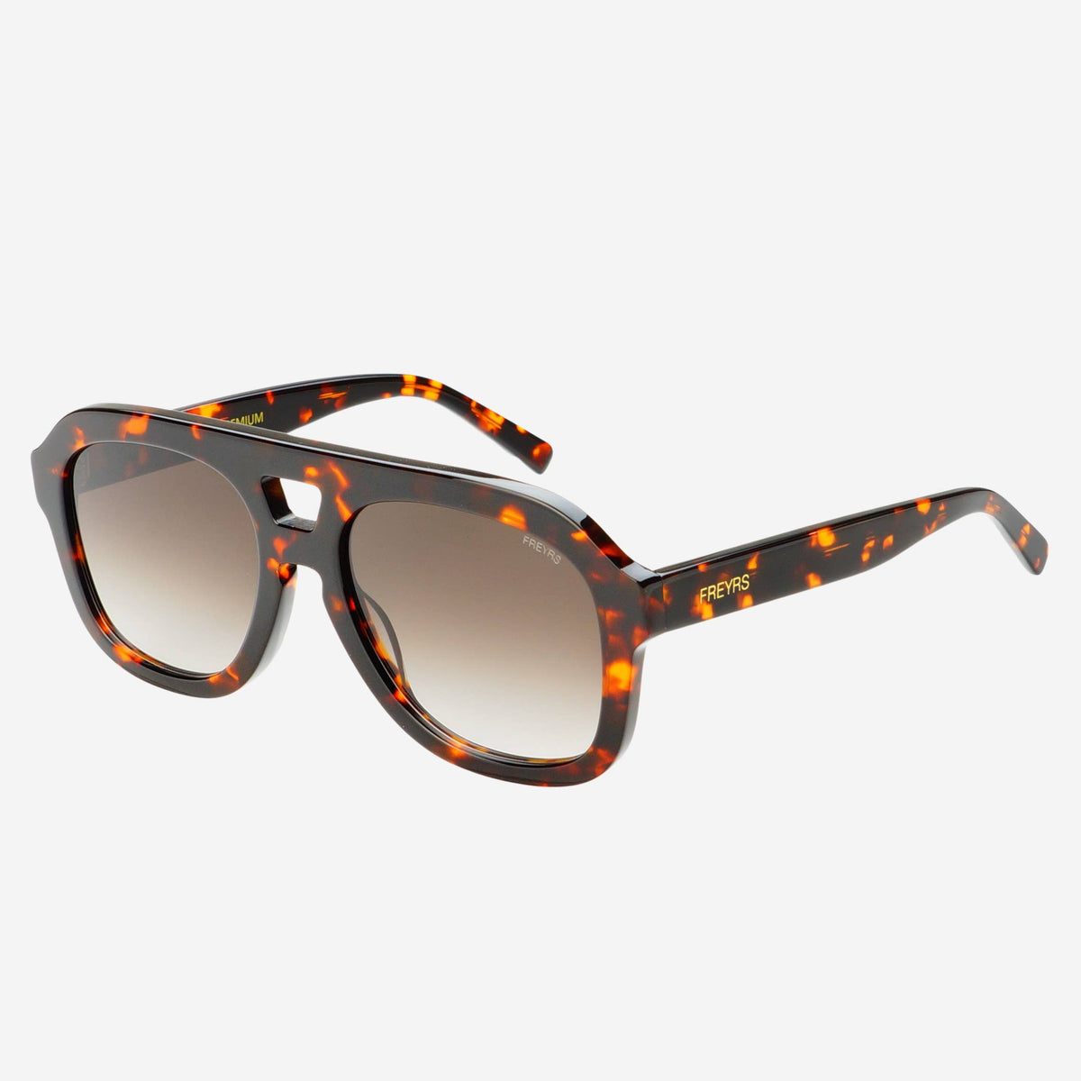 Voyager Aviator Sunglasses : Tortoise