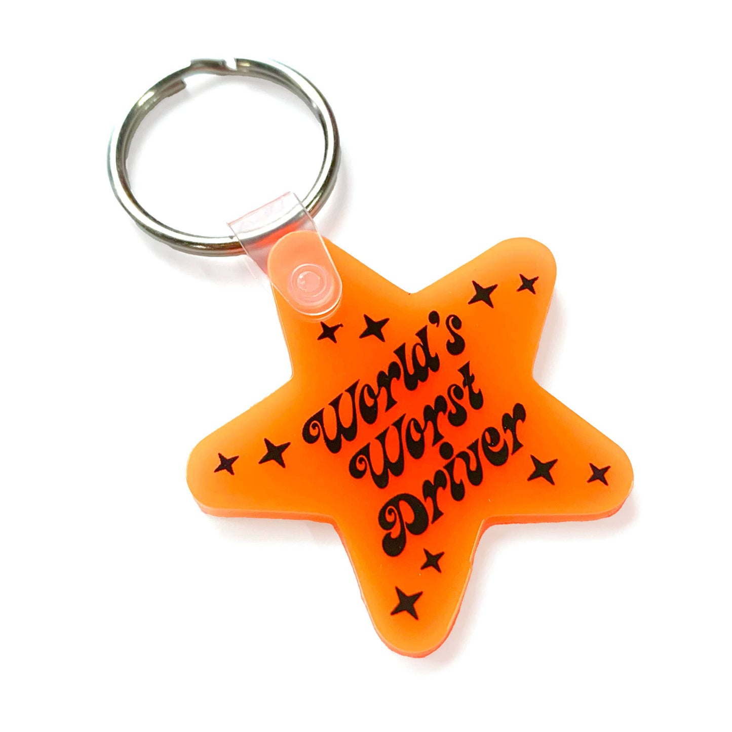 World's Worst Driver Keychain
