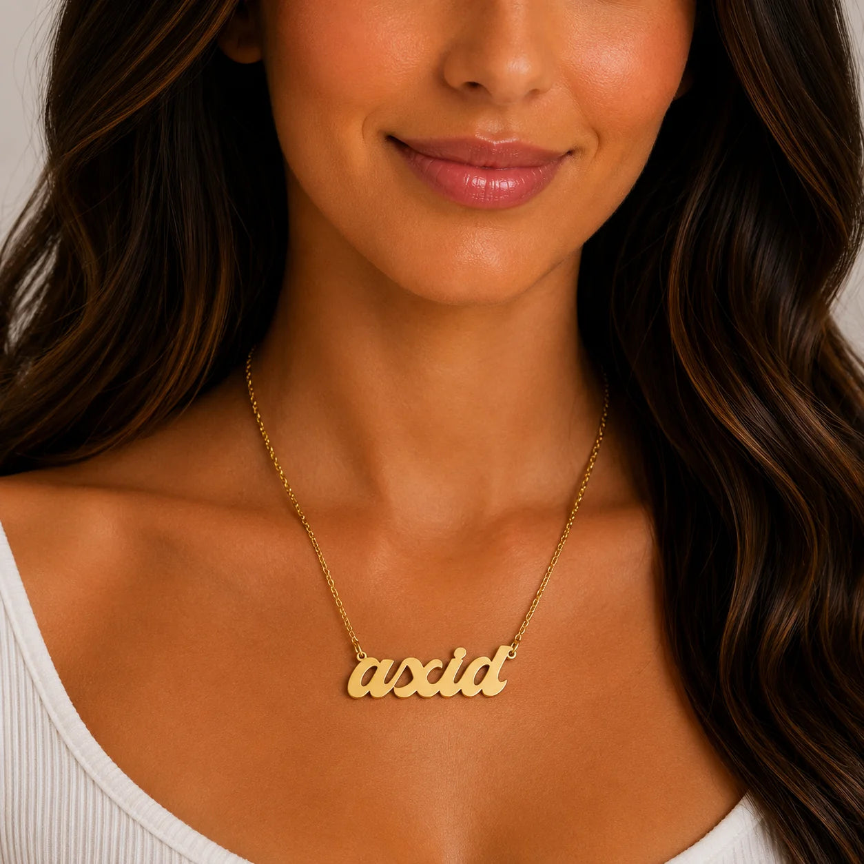 AXiD Retro Gold Necklace