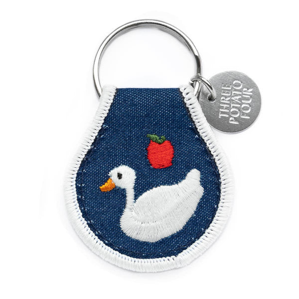 Patch Keychain - Cottage Goose