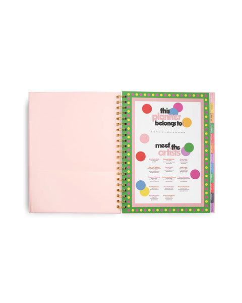 Make Time to Make Magic Large 12-Month Soft Cover Planner (2024)
