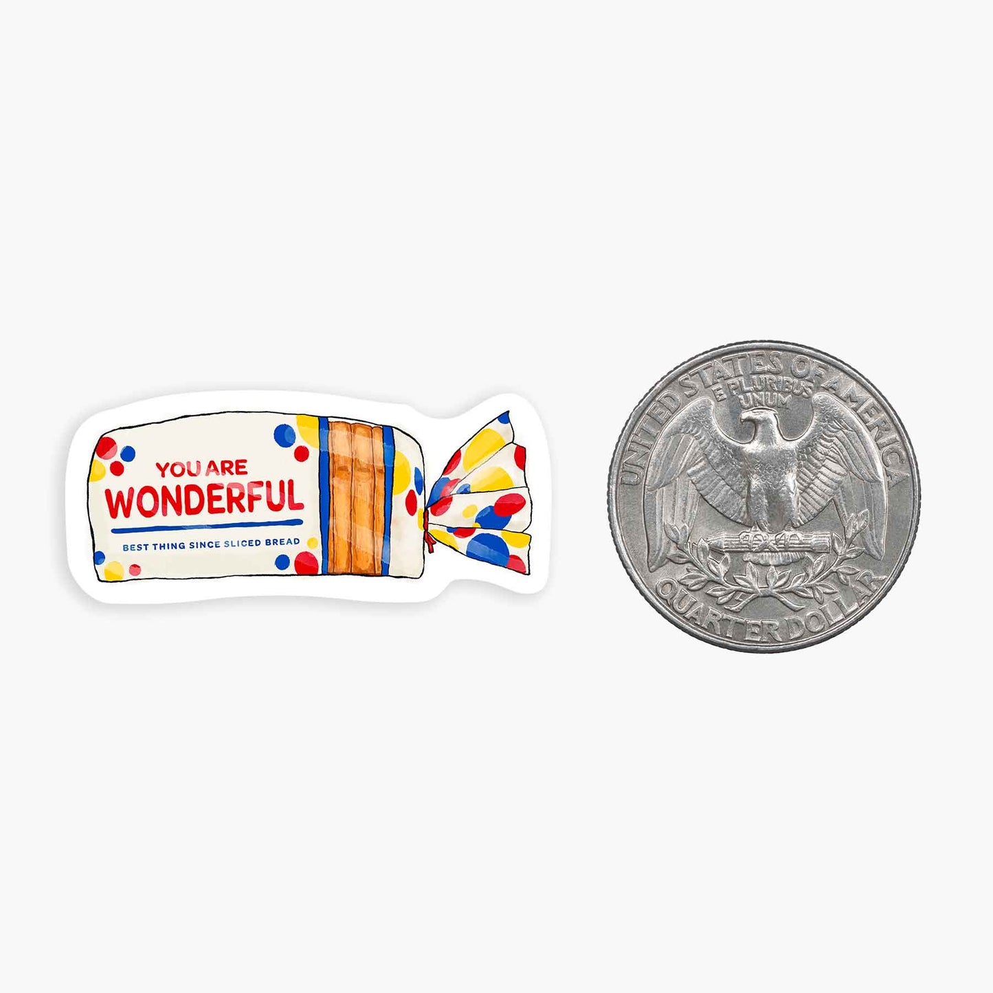 You Are Wonderful - Mini Sticker