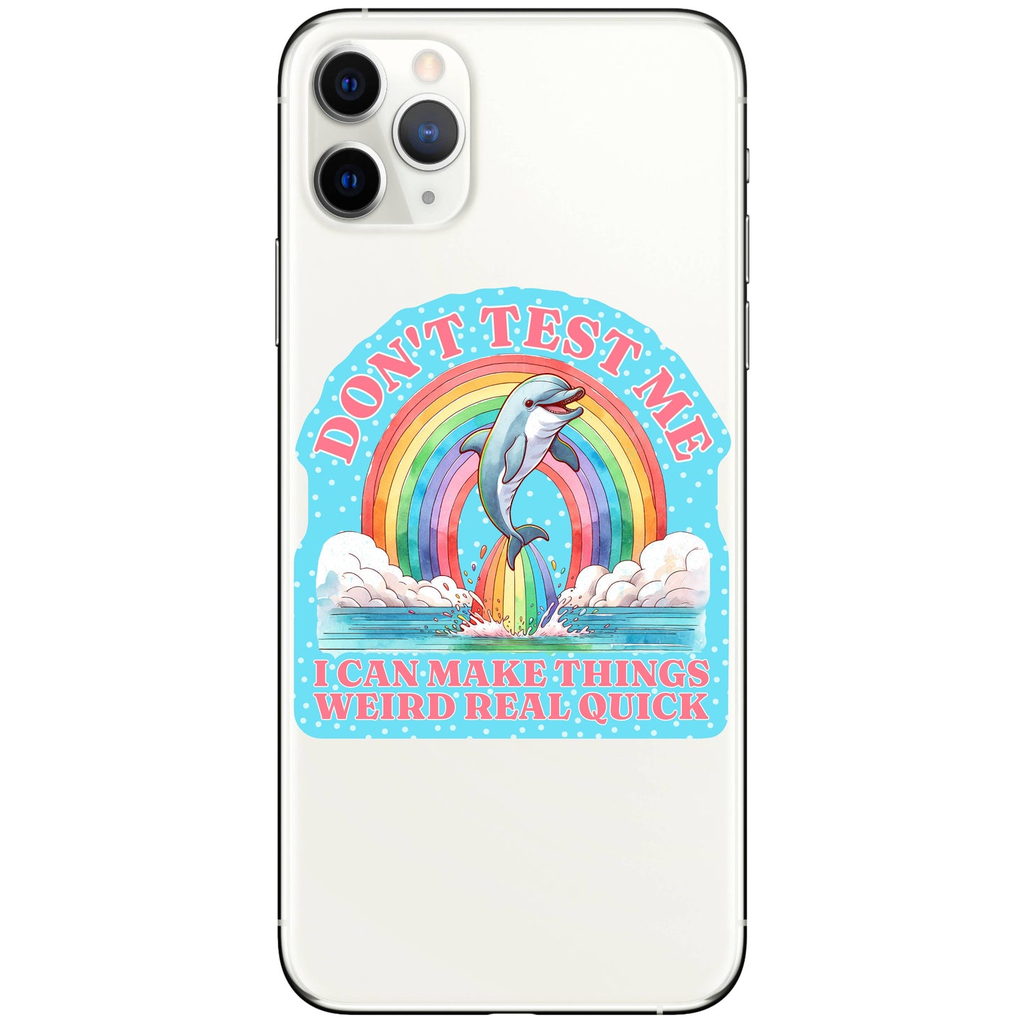 Make Things Weird Real Quick Sticker