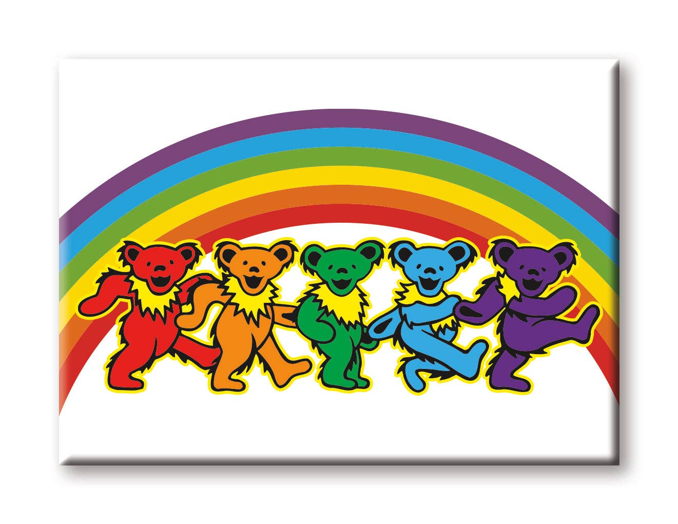 Grateful Dead - Dancing Bears Magnet